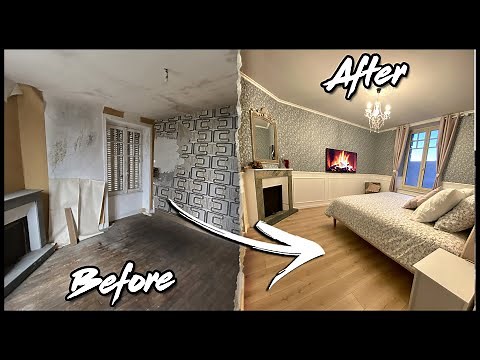 1 YEAR TIMELAPSE RENOVATING AN ABANDONED HOUSE TO A BEAUTIFUL HOUSE
