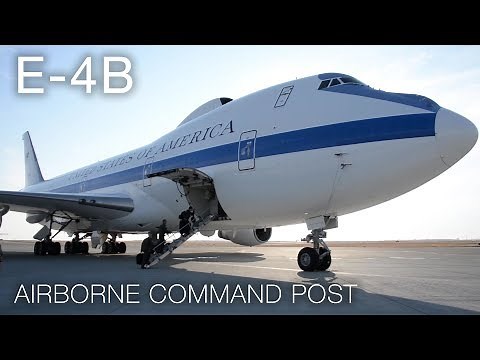 A Rare Peek Inside The E-4B 'Doomsday' Plane