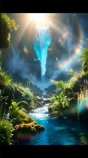 The Most Beautiful Waterfall Scene Ever Filmed | Unreal Nature Beauty in 4K