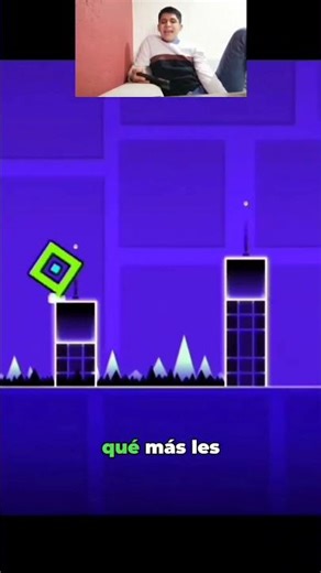 Jugando Geometry Dash