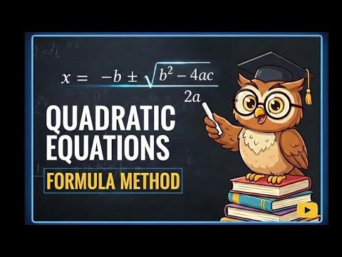 Quadratic Equations Formula Method | Class 10 | Step-by-Step with Tricks