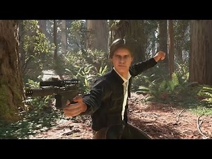 HAN SOLO GAMEPLAY - Star Wars Battlefront Han Solo Gameplay