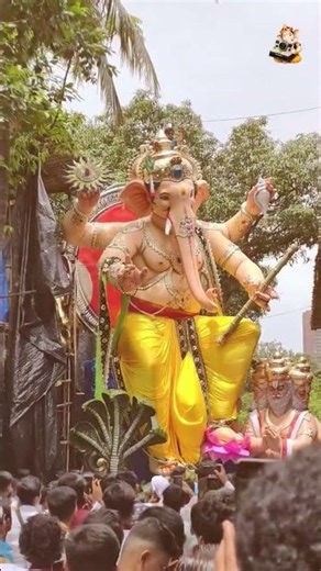 Divya Darshan: Krishna Roop Ganpati Bappa ✨🕉️ #ganesha #shorts #ytshorts #bhakti
