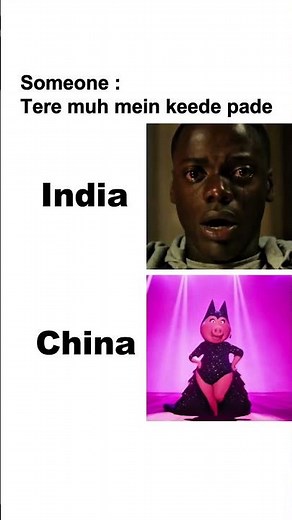 Muh mein Keede Pade in China Be Like 🙌😍