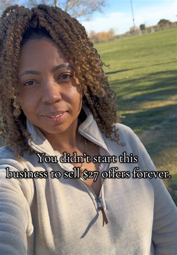 I remember telling myself, “It’s too early for me to sell high-ticket.” But if I’m being honest… that was fear disguised as patience. I wasn’t lacking experience. I wasn’t lacking results. I was lacking positioning. Low-ticket had me busy. High-ticket required me to believe I was worth more. And once I built a real brand a high-ticket offer that matched my story, my skillset, and my assignment — income stopped feeling random and started feeling predictable. If you’re making money but still overw