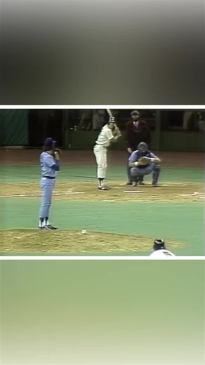 July 17, 1979 - 50th MLB All Star Game 8th inning. After Dave Parker throws out Jim Rice at 3rd base in the 7th inning, Parker cuts down Brian Downing, of the Angels, at home plate. NL won the game 7-6 Parker was named ASG MVP #eidemrocks #baseball #summer #friends #family #memories #beer #viral #trending #fyp #foryou #reels