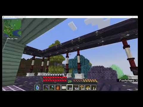 Minecraft survival SWEM mod server ~ no commentary Longplay ~ ASMR More building and Amethyst farm