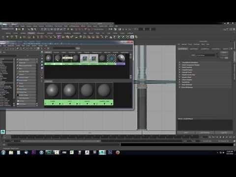 18 - Maya 2015 - Create and Assign Materials