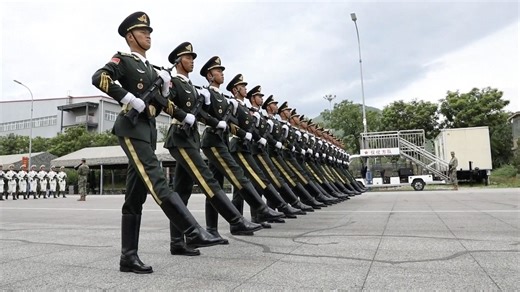 6.7K views · 226 reactions | China's honor guard unit is undergoing...