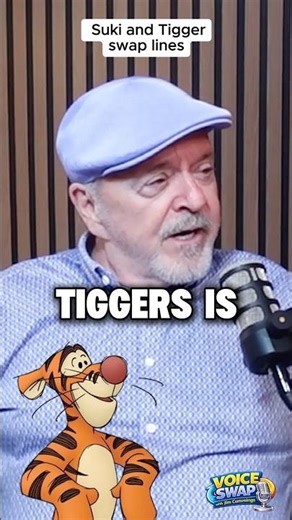 Jim Cummings & Jennie Kwan Voice Swap | Taz as Suki (Avatar) 🤯 #voiceswap #shorts #podcast