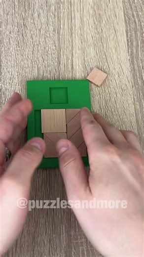 Put the square to the other pieces 🤯 | make a square