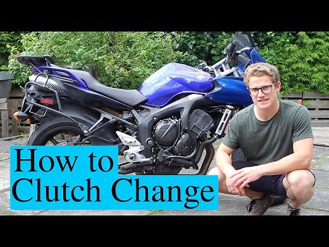 How to Change Yamaha FZ6 Clutch
