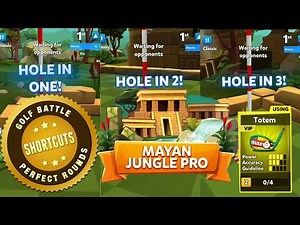 Golf Battle | Mayan Jungle | 4 Power Club | Tips, Tricks & Shortcuts