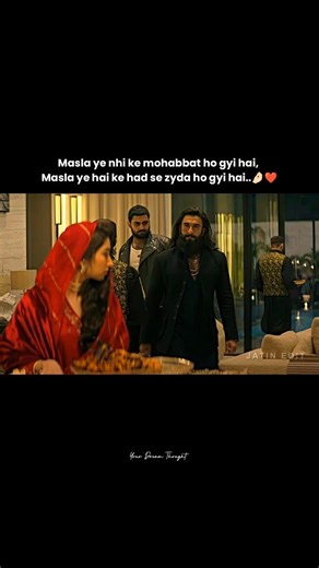Mohabbat Ho Gayi hai 💗🎀❤️ #yourdreamthought #lovequates #lovequotes #love #bollywood #dhurandhar