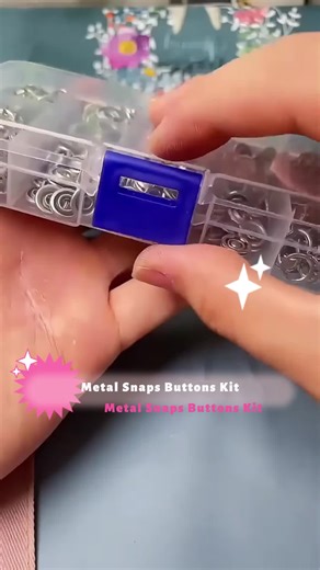 100 Sets Metal Snaps Buttons with Fastener Pliers Press Tool Kit Press Studs Kit Snap Fasteners Kit Sewing Free Buttons Set Five Claw Buckle Installation Tool Set Poppers for Sewing Clothing DIY Craft #nailtools #toolsandhardware #waterproofreusablehooks #foodcuttingsetforkids #toolstorage #multiusetool #kitchenaccesories #cutlerydrawerorganiser #bedazzlekit #dartaccessories #foryou #buttons #metal #foryoupage