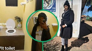 "I really thought it's inside the house": SA reacts to "Glamorous" pit toilet