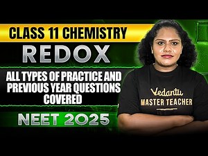 Redox Reaction - Practice Questions and PYQs | Class 11 Chemistry | NEET 2025 | Premila Ma'am