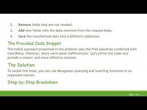 How to Efficiently Transfer Data Between MongoDB Collections Using Mongoose and Express