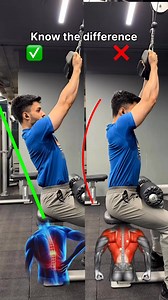 Lat pull down back activated, perfect form ✅ Save this & pull like abeast! #backworkout #fyp #viralvideo #gymrat #fitnessmotivation #fitfam #fitspo #fitindian #sidfitfacts #workouttips #fitnesstips | Sidfitfacts