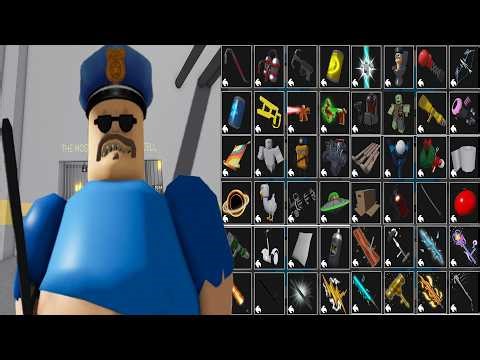 BARRY'S PRISON RUN! (OBBY) BARRY IS HUGE! 💥All Items & All Bosses Unlocked Full Gameplay