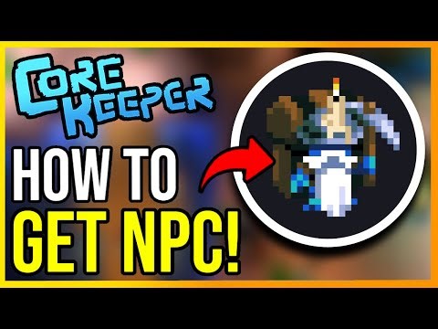 Core Keeper How to Get NPC to Move In (MERCHANTS!)