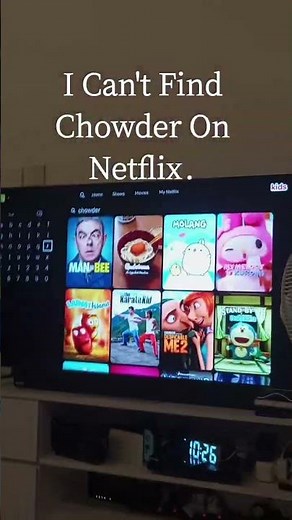 I Can't Find Chowder On Netflix.