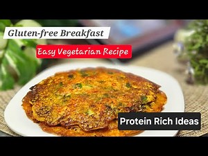 Quick Vegetarian Breakfast | Healthy and Easy Recipe| Sabudana Chilla