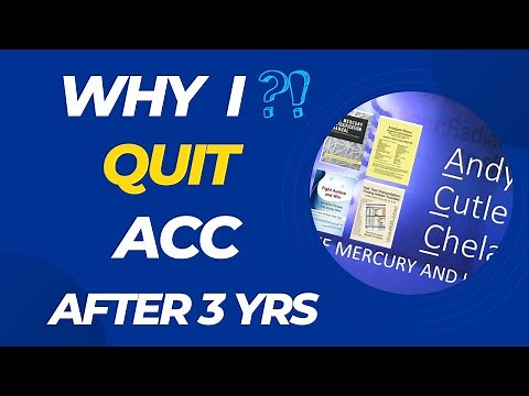 ACC (Andy Cutler) Mercury Chelation Protocol Honest Review, Critique, Advice
