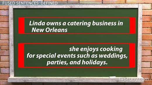 Fused Sentence | Overview & Examples