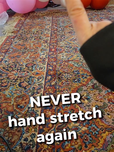 never hand stretch a bobo balloon ever again #balloons #tips #hack #balloon #boboballoon