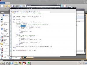 Split on Barcode Change - Barcode Scripting