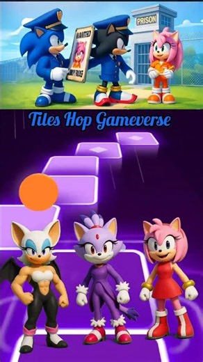 Pj Masks vs Amy Rose _coffin dance EDM RUSH tileshop_ #shorts #sonic #trending #tileshop