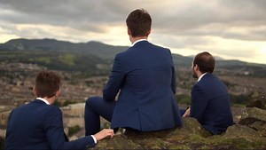 During August, we had the privilege of performing to over 10,000 of you at the Edinburgh Fringe. Here's a music video for one of the songs we sung there, 'Moon River,' featuring Will N, Ifan, and Sam H — it's a tribute to this beautiful city to which we owe so much, and to the incredible time we spent together there. We hope you all enjoy it! Filmed in Holyrood Park, Edinburgh. Original Artist: Audrey Hepburn Arrangement: Sam Harris Trio: Will Northcott, Ifan Jenkin, Sam Harris Recorded and Edit