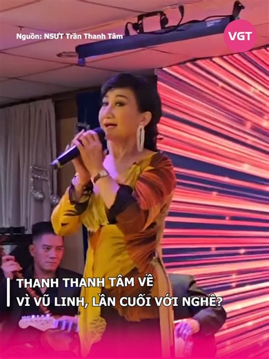 Thanh Thanh Tâm trở lại với live show tri ân Vũ Linh