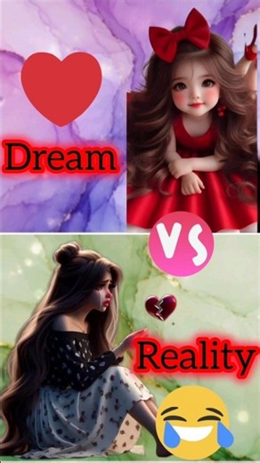 Dream ✨ vs Reality 😭 | Expectation vs Reality 💔#subscribe