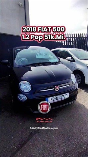 2018 Fiat 5001.2 8V 69HP POP 3DR#sandyfordmotors #fiat500