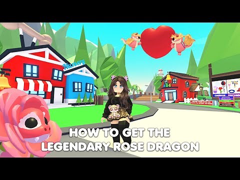 How to get the LEGENDARY Rose Dragon in Adopt me!