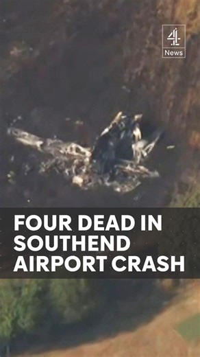 124 reactions · 16 comments | Four 'foreign nationals' were confirmed to have been killed in a plane crash at Southend Airport. The airport will remain closed 'until further notice' whilst Essex Police continue their investigation. #SouthendAirport #London #Southend #PlaneCrash #Aviation #Police #Essex #Channel4News #C4News | Channel 4 News | Facebook