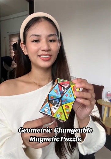 Geometric Changeable Magnetic Puzzle for Kids