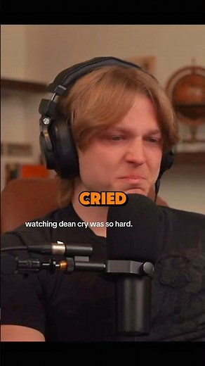 Dean Withers cries charlie Kirk's death