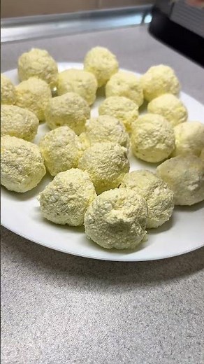 Túrógombóc mézes tejföllel #recept