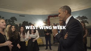 363K views · 2.9K shares | “We've still got a lot of work to do. We look forward to doing that work with you." Watch President Obama and First Lady Michelle Obama celebrate their final holiday season in the White House in the latest #WestWingWeek. | The Obama White House | Facebook