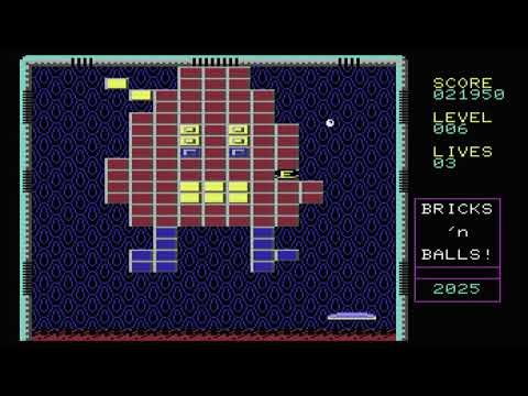 C64 Game: Bricks 'n Balls (2025)