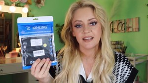 Thigh High Compression Stockings Closed Toe for Men & Women, Opaque, KEKING 20-30mmHg Graduated Compression Leg Support Hose with Silicone Band - Swelling, Varicose Veins, Edema, DVT, Beige X-Large