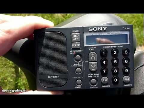 Mini Weltempfänger Sony ICF-SW1 small world radio