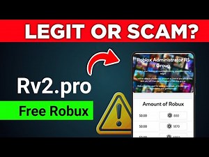 RV2.pro Free Robux – Legit or Scam? Full Review & Warning