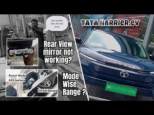 Tata Harrier EV Mode-Wise Range Explained | Range Impact at 65% Battery | Harrier EV QWD 2025