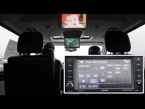 2015 Chrysler Town and Country Uconnect 430 DVD System Tutorial