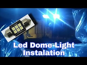 How to install Led Dome light in your car | Canbus Led Light | Real life review| Vid ARN