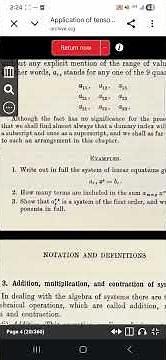 McConnellTensors 7 summation notation, contraction and system orders and examples #ml #ai #tensors